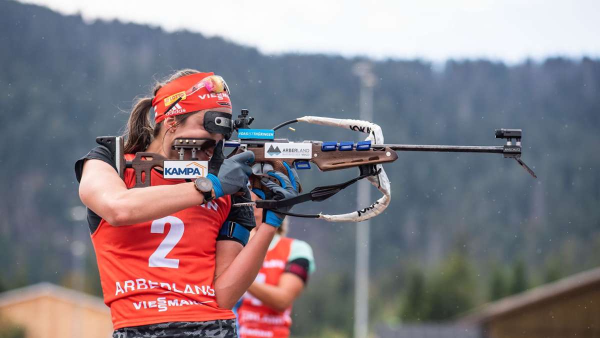 Biathlon, Deutsche Meisterschaft: Vanessa Voigt krönt starken Thüringer Auftritt
