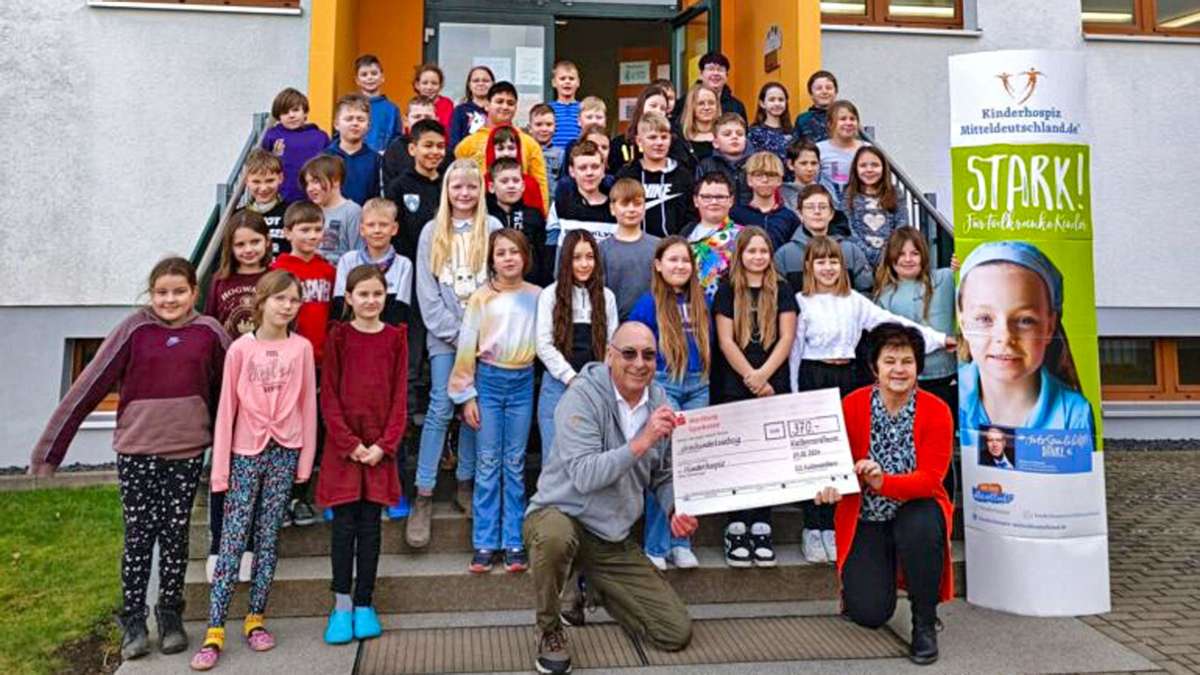 Grundschule Kaltennordheim: Spendenlauf für das Kinderhospiz