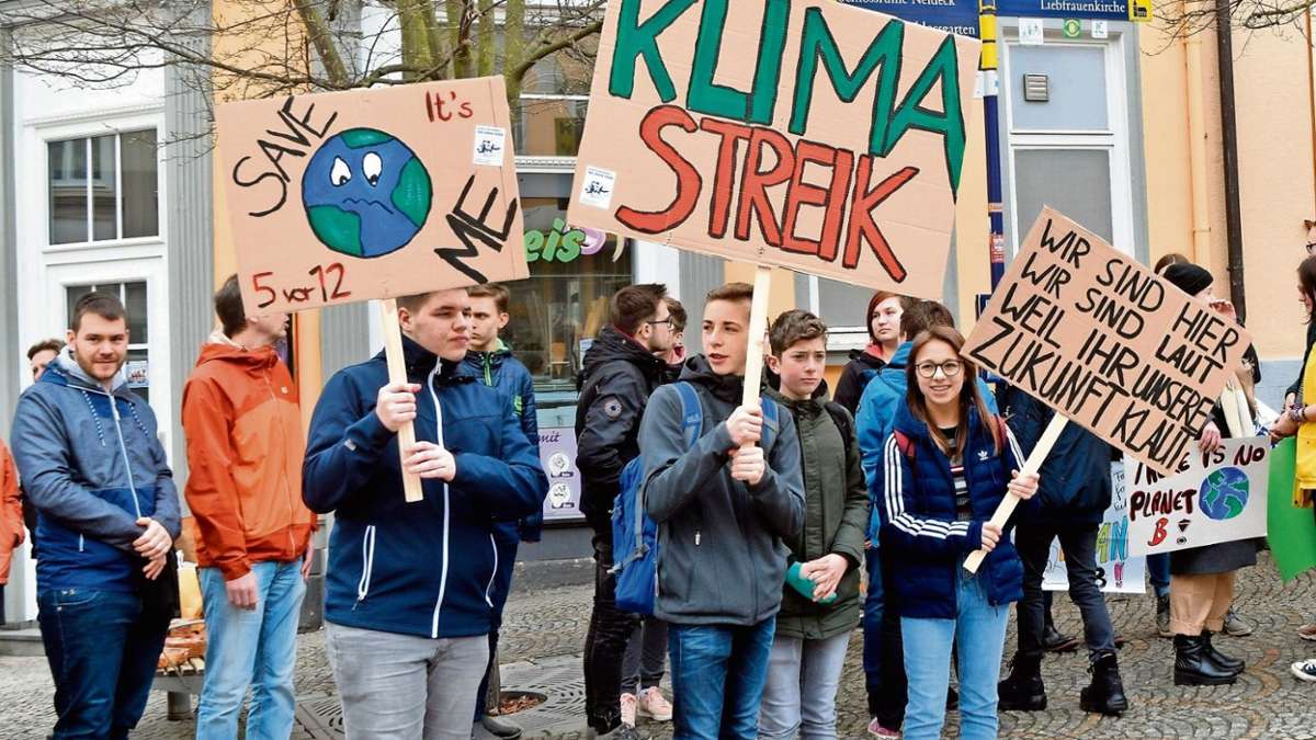 Ilmenau: Klimastreik in Arnstadt