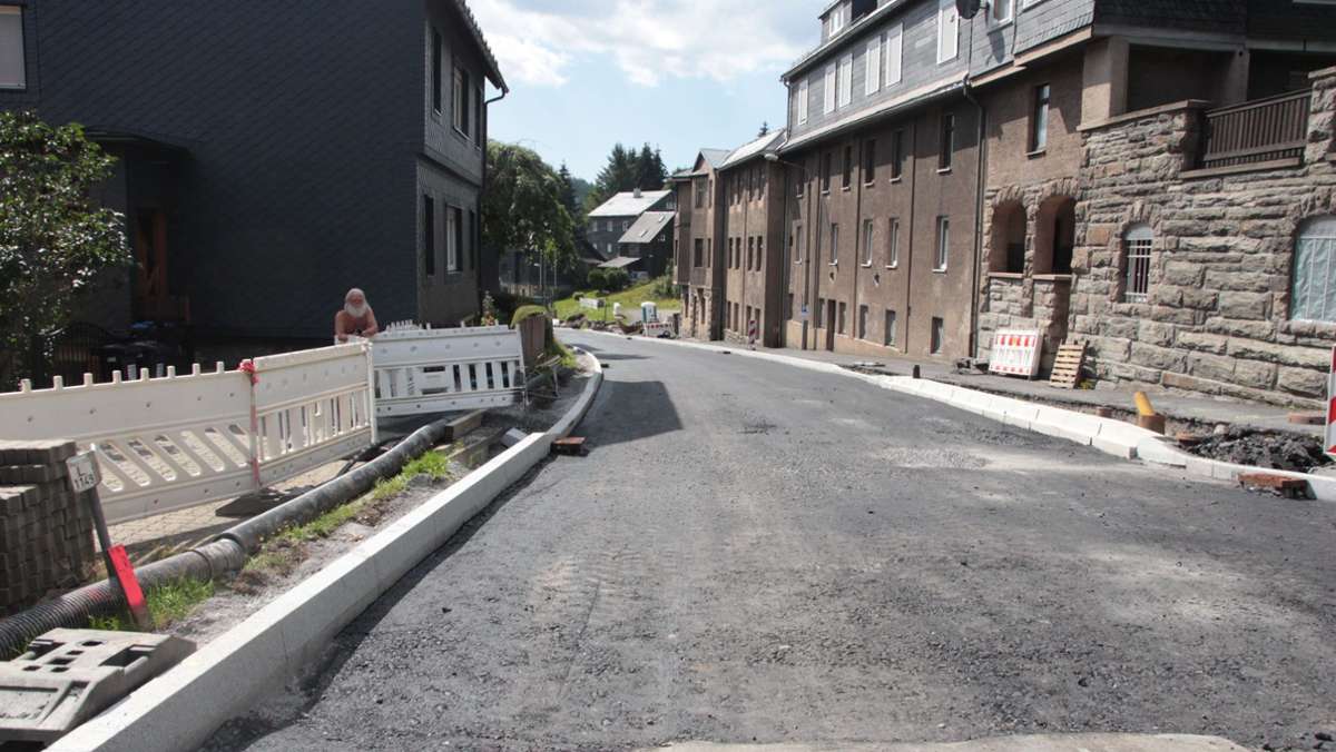 Baugeschehen Landkreis Sonneberg: Drei Projekte werden beendet