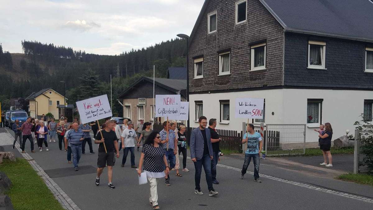 Gebietsreform: Landratsamtsspitze reiht sich ein in Protest gegen Kreiswechsel