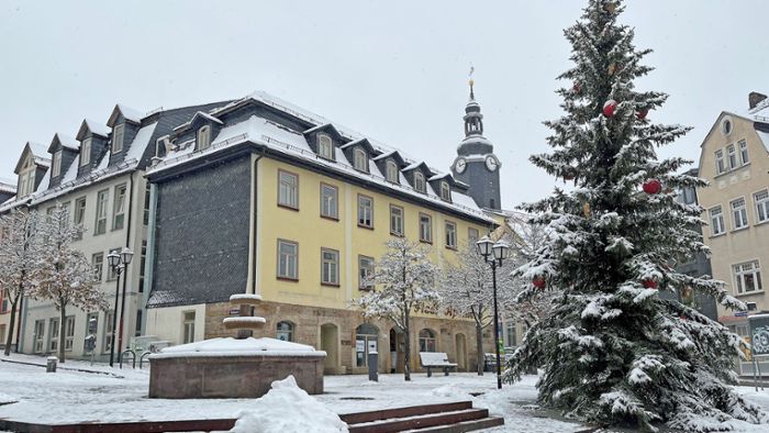 Schneefall in Ilmenau: Weiße Vorweihnachtszeit
