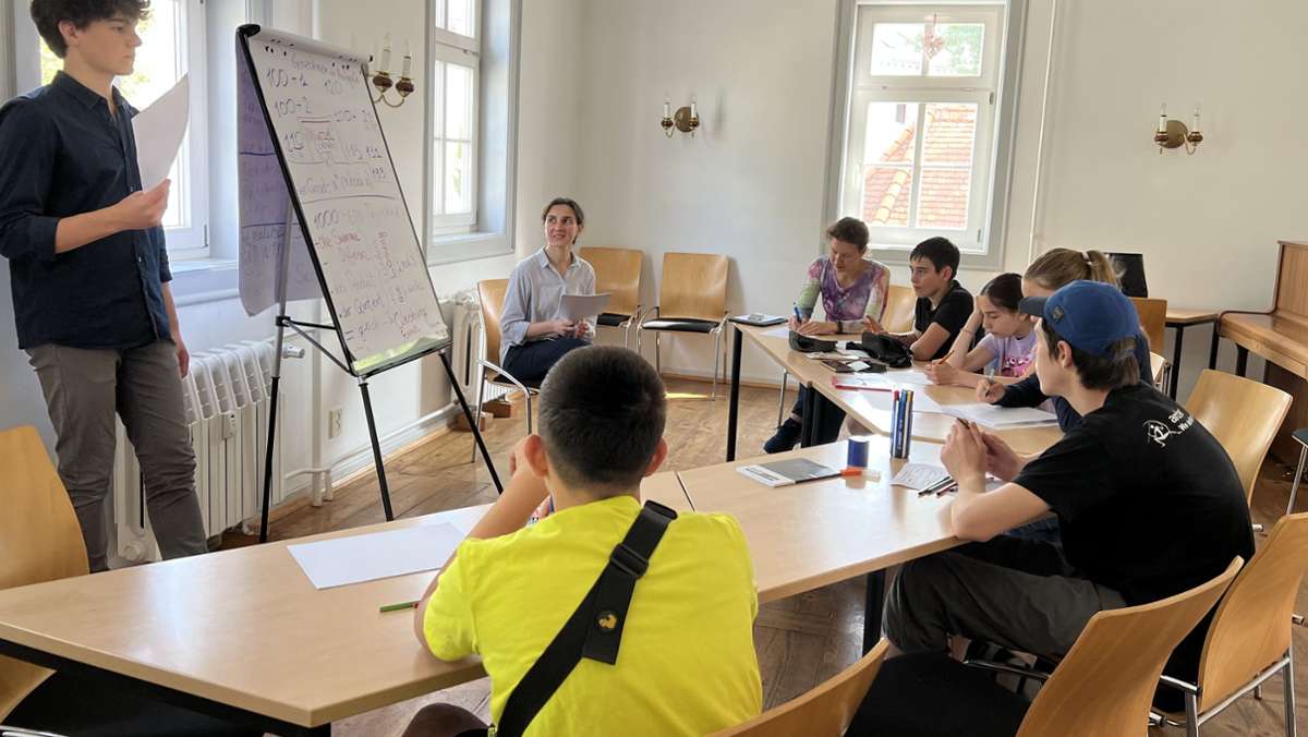 Ukrainische Flüchtlinge: Deutschkurs für geflüchtete Schüler
