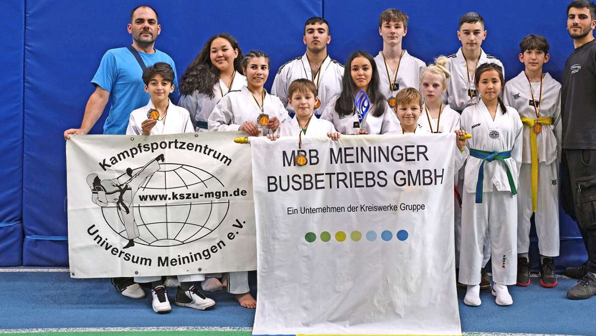 Taekwondo, KSZU Meiningen: Größere Gegner sind für Omolbani Rahimi kein Problem