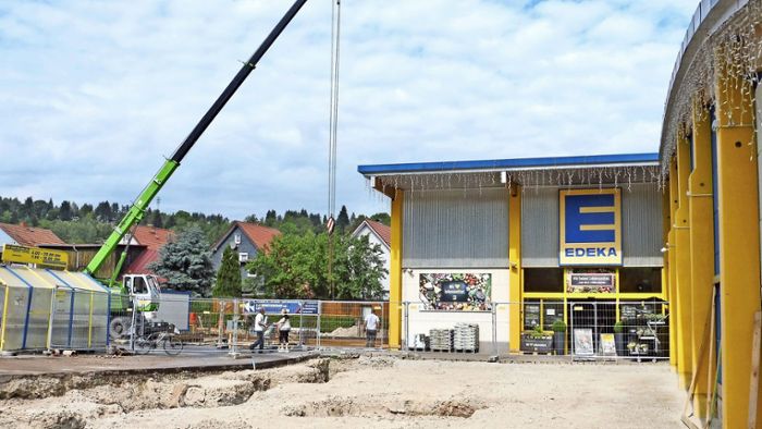 Umbau: Edeka in Geraberg wird größer