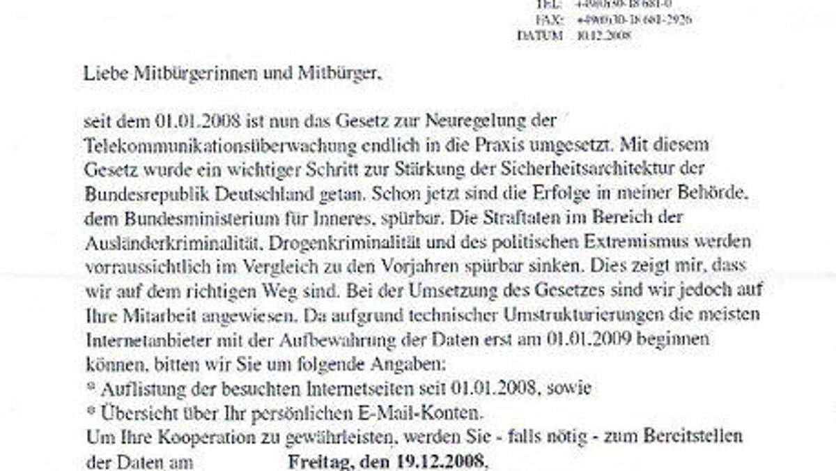 Thüringen: Gefälschte Schäuble-Briefe in Suhl aufgetaucht