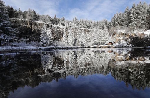 Der Bergsee im Winter. Foto: Michael Bauroth/Michael Bauroth