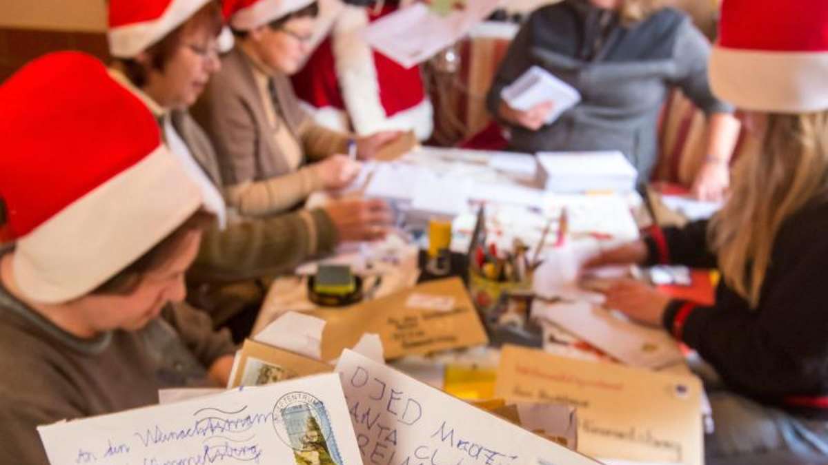 Thüringen: Rund 7.000 Briefe ans Thüringer Weihnachtspostamt