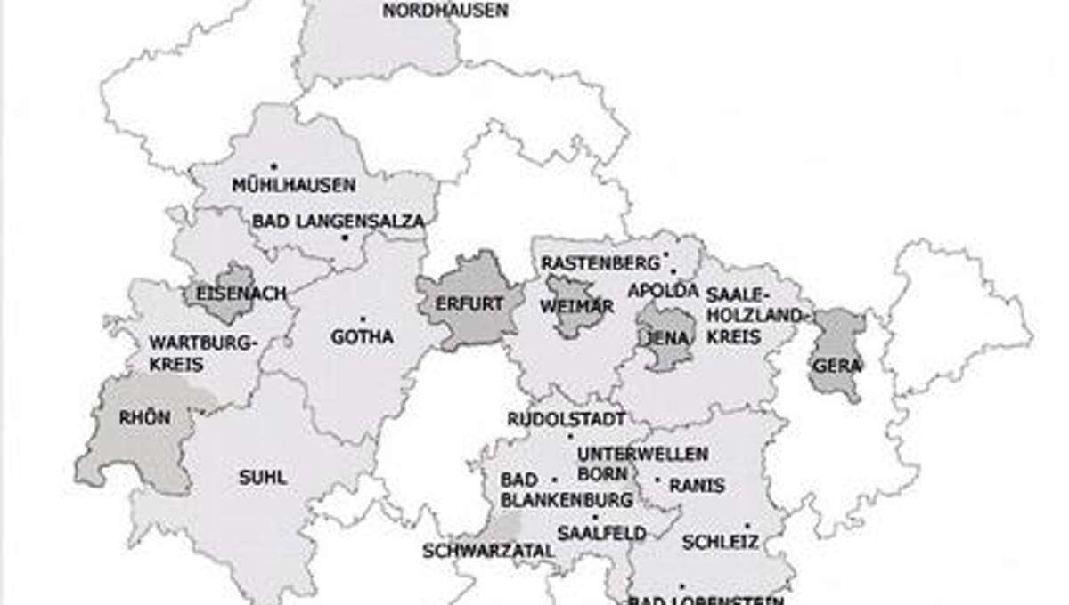 Suhl/ Zella-Mehlis: Kartentrick: Suhl wird Landkreis ohne Suhl