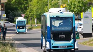 Softwareupdate: autonomer Bus fährt nicht