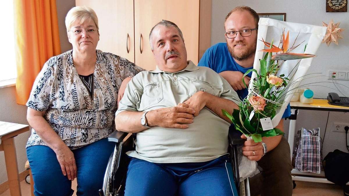 Bad Salzungen: Rollstuhlfahrer trifft Retter: Ich habe mein Leben zurück