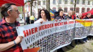 SPD lässt Plakat abhängen