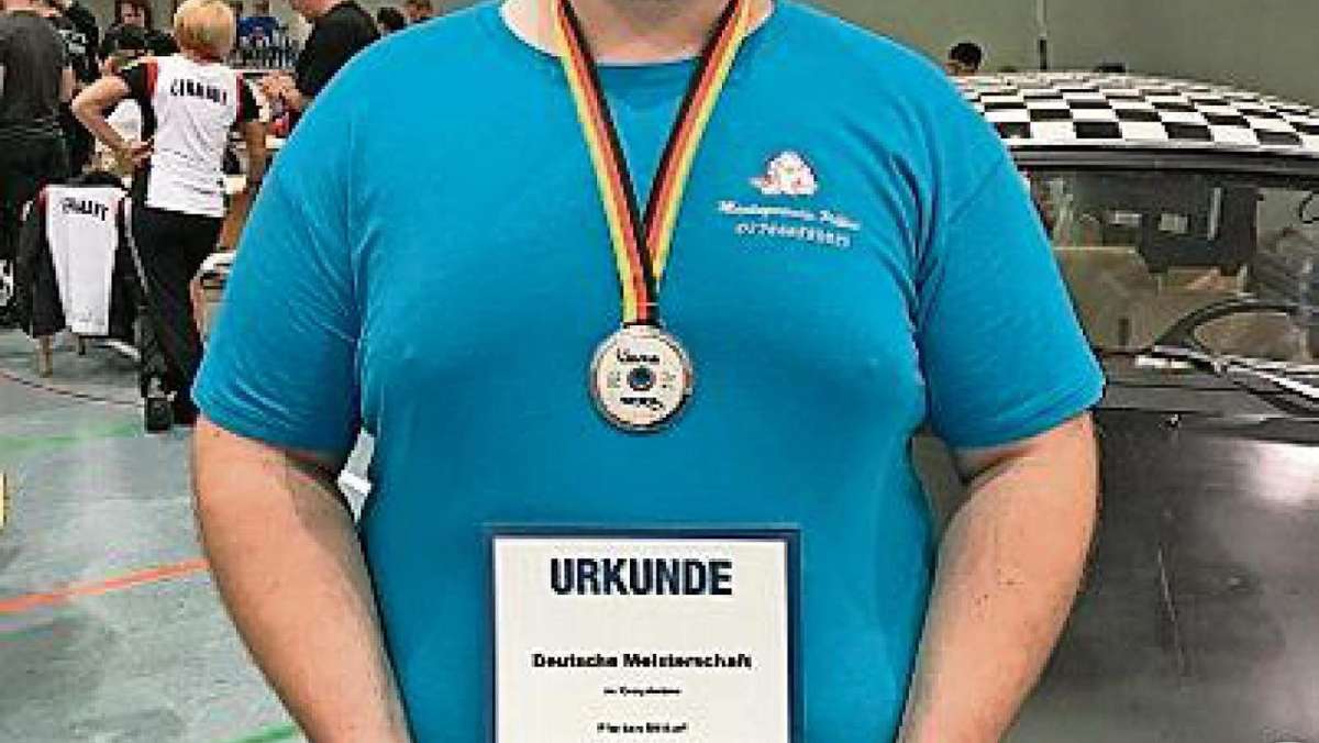 Randersacker: Deutscher Vizemeister mit neuem Rekord