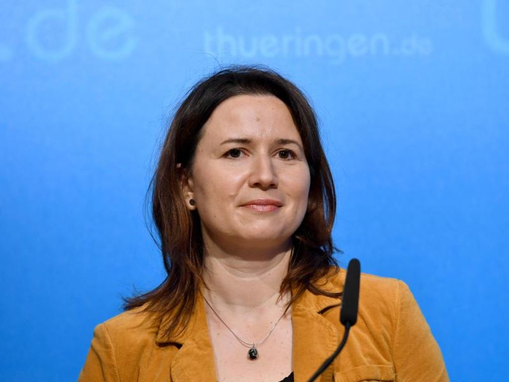 Thüringens Umweltministerin Anja Siegesmund (Bündnis 90/Die Grünen). Foto: Martin Schutt/Archiv Quelle: Unbekannt