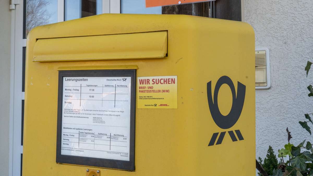 Post in Häselrieth: Wo ist der Briefkasten hin?