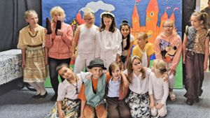 Das Theaterstück „Aschenputtel“ feierte Premiere in der Grundschule