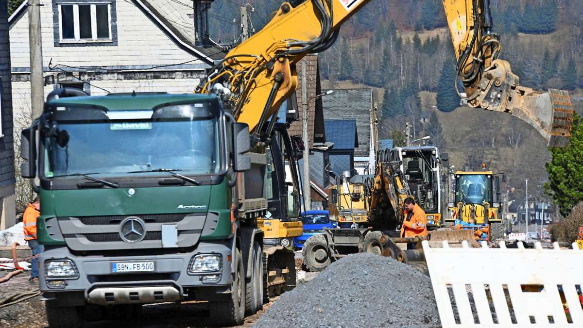 Straßenbau in Scheibe-Alsbach: Stadt erwägt finanziellen Ausgleich für Baustellengeplagte