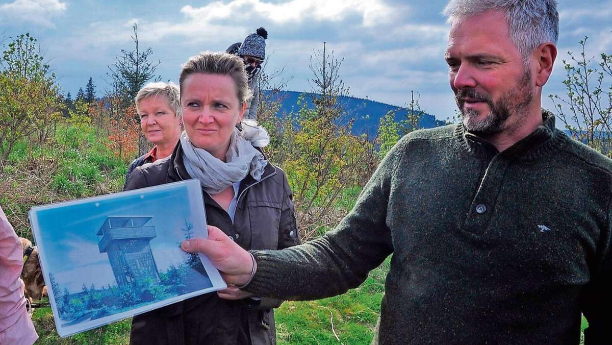 Ilmenau: Inspiration von oben für Aussichtsturm auf Lindenberg