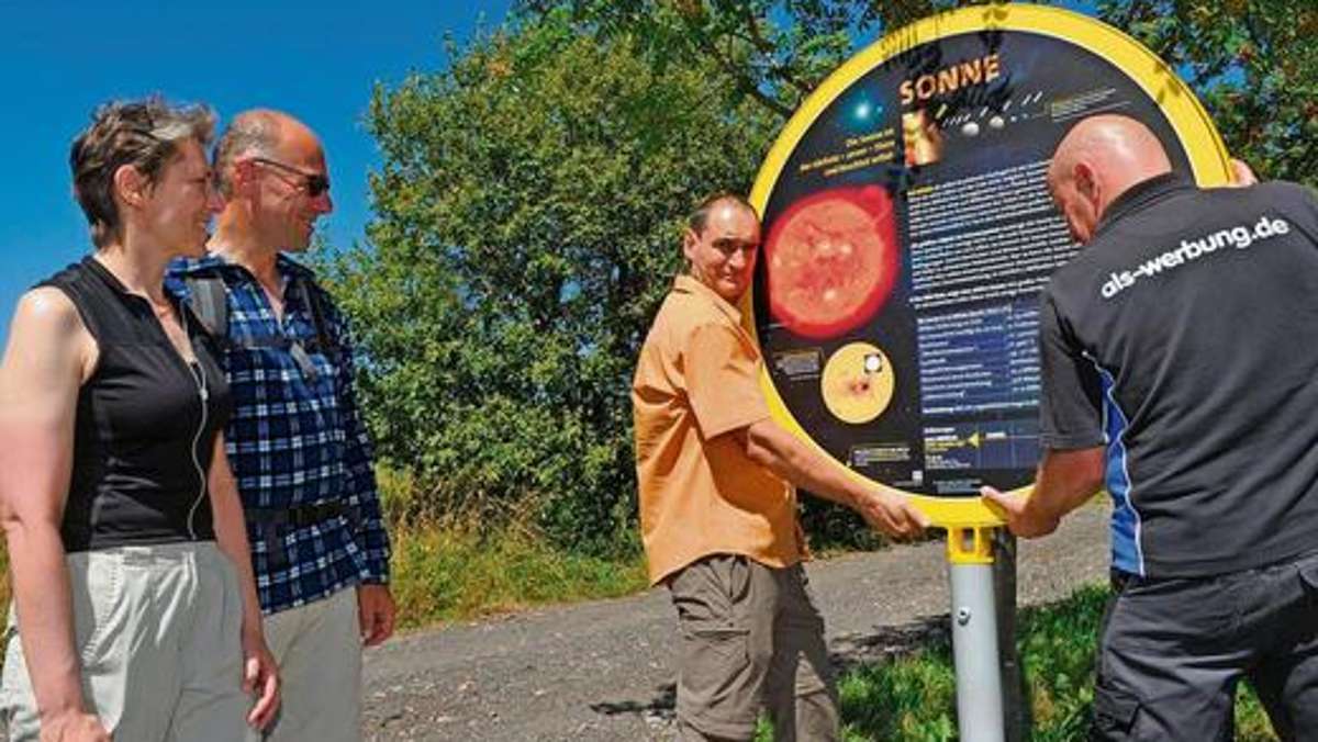 Hildburghausen: Gleich am Rennsteig durchs Sonnensystem wandern