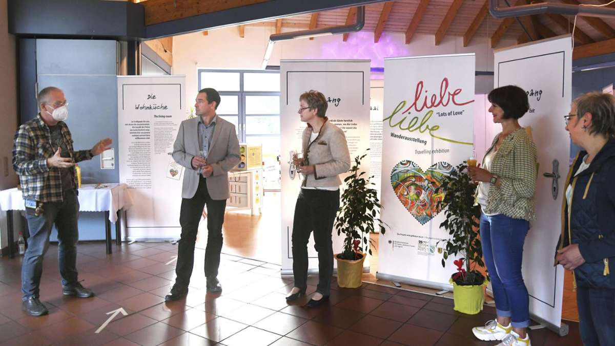 Mitmach-Ausstellung in der „Insel“: Liebe, Liebe oder: Eine begehbare Herzkammer