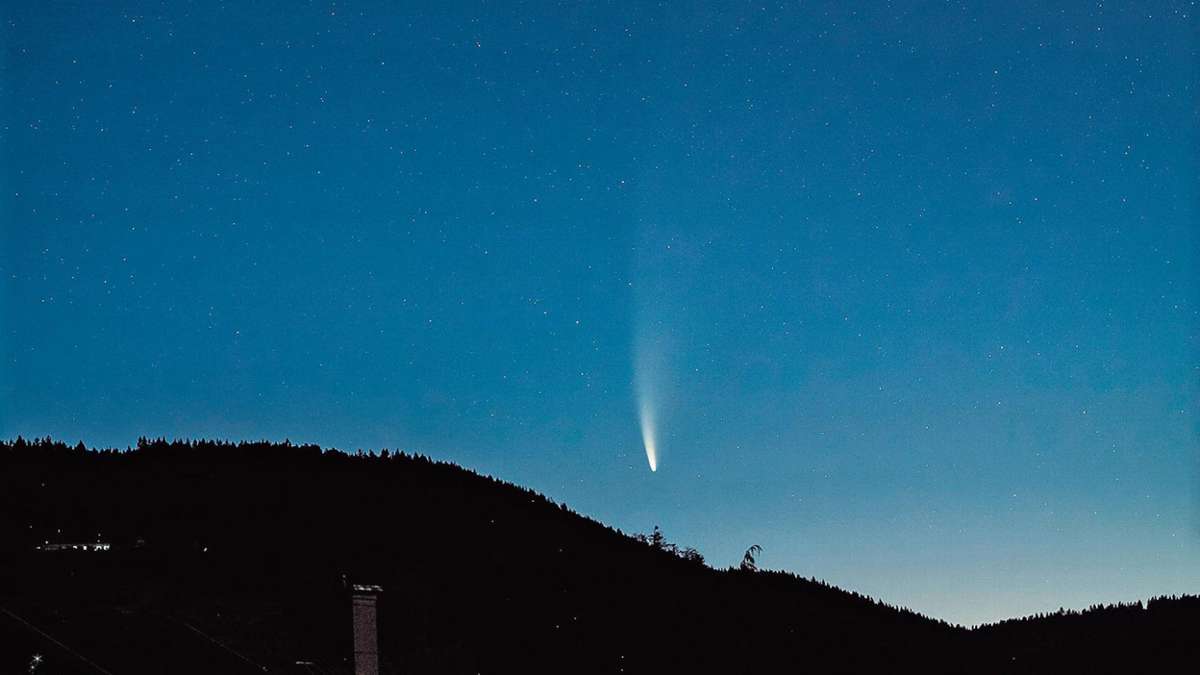 Sonneberg/Neuhaus: Komet gesichtet: Geht in Deckung aufn Berg