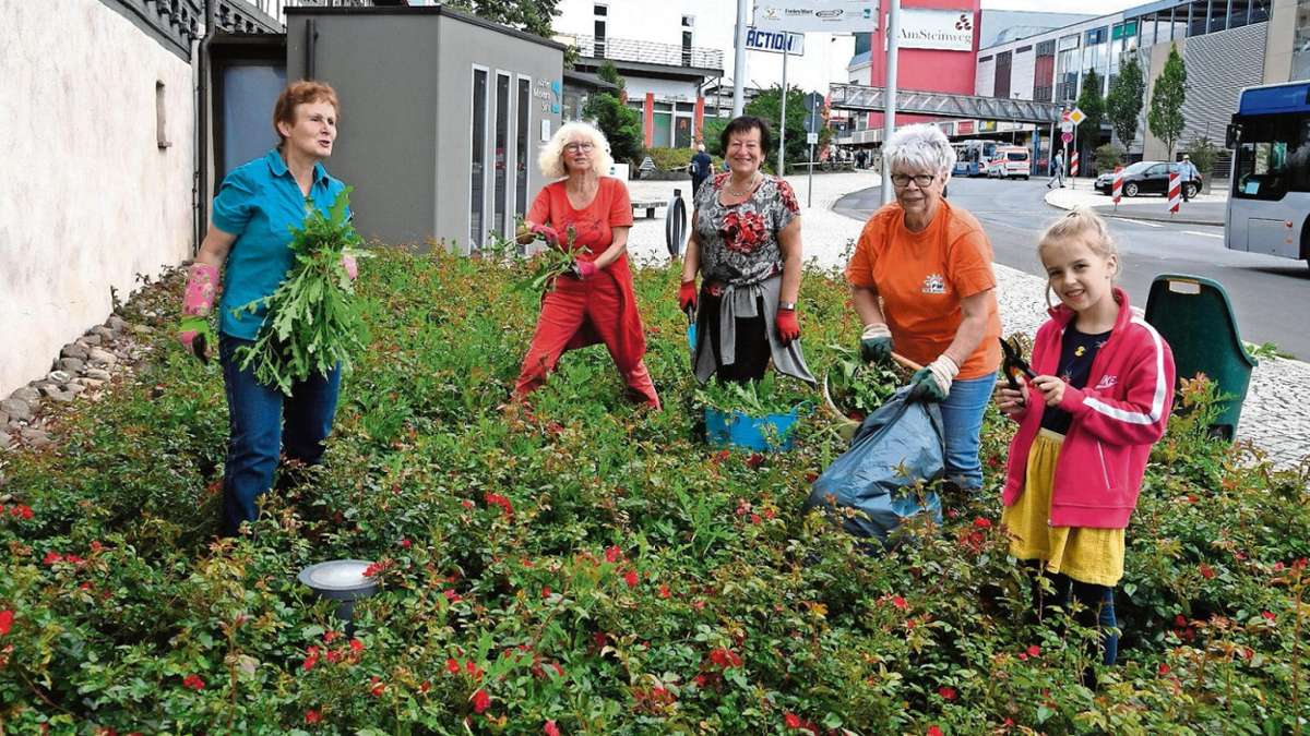 Suhl/ Zella-Mehlis: Rote Rosen als Zeichen der Liebe zur Heimatstadt