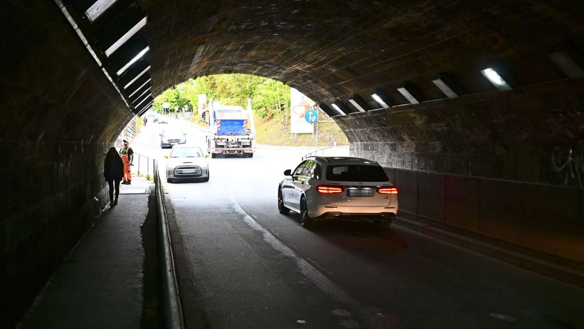 Marienstraße Meiningen: Straßentunnel  vier Wochen gesperrt