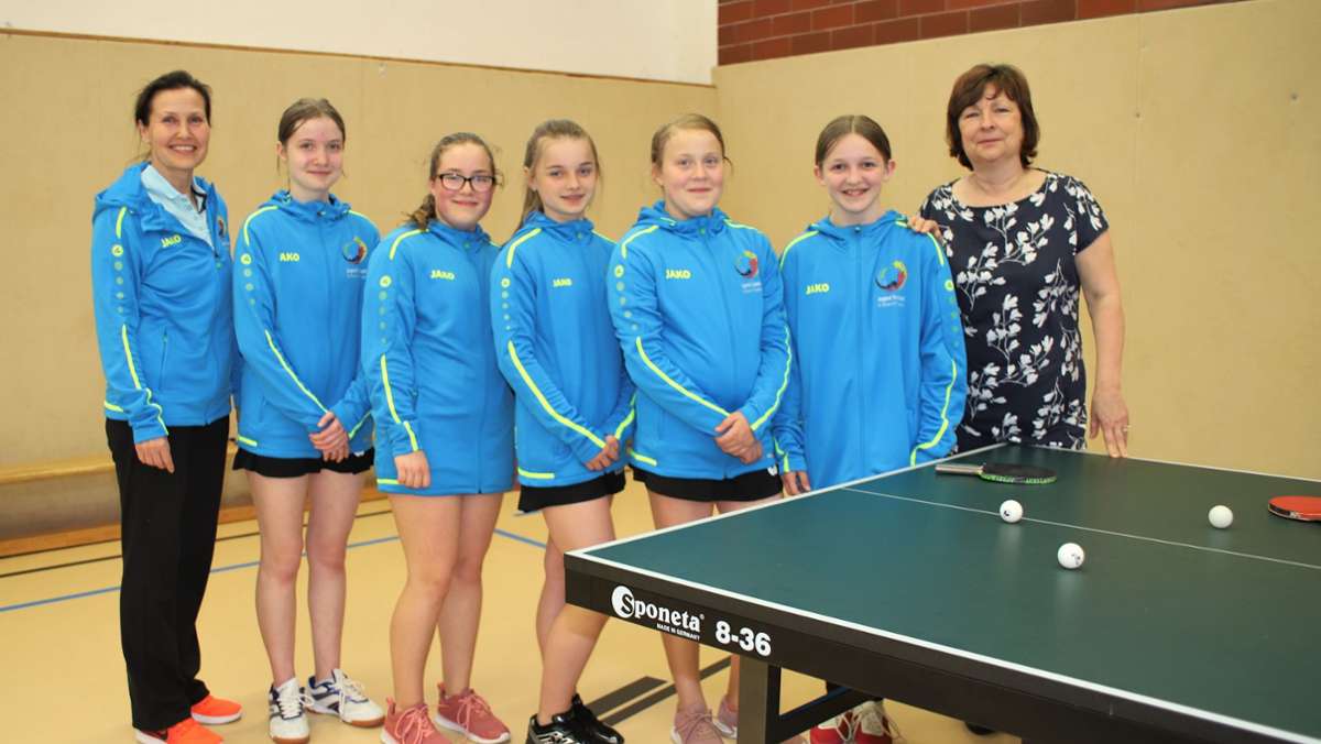 Jugend trainiert für Olympia: Schwarzaer Tischtennis-Mädchen beim Bundesfinale