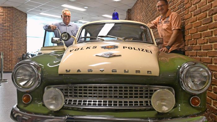 Fahrzeugmuseum: Polizei mit 45 PS on Tour