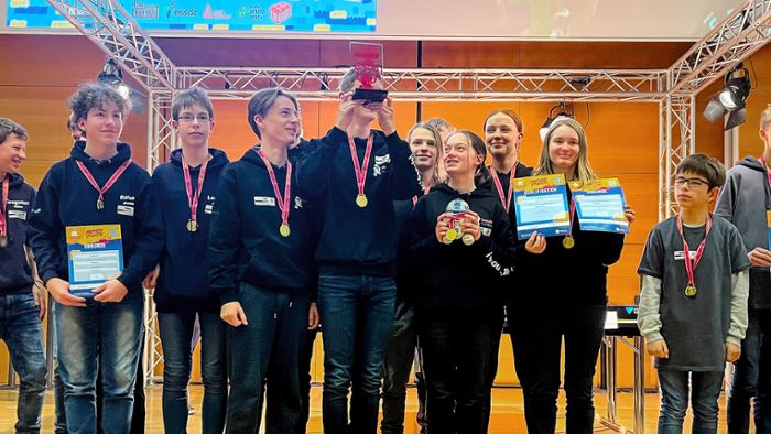 Goetheschüler gewinnen Roboter-Wettbewerb