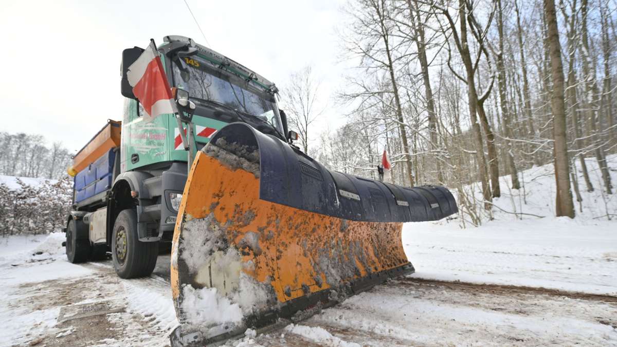 Ilmenau und Ortsteile: Eisschichten halten Winterdienst auf Trab