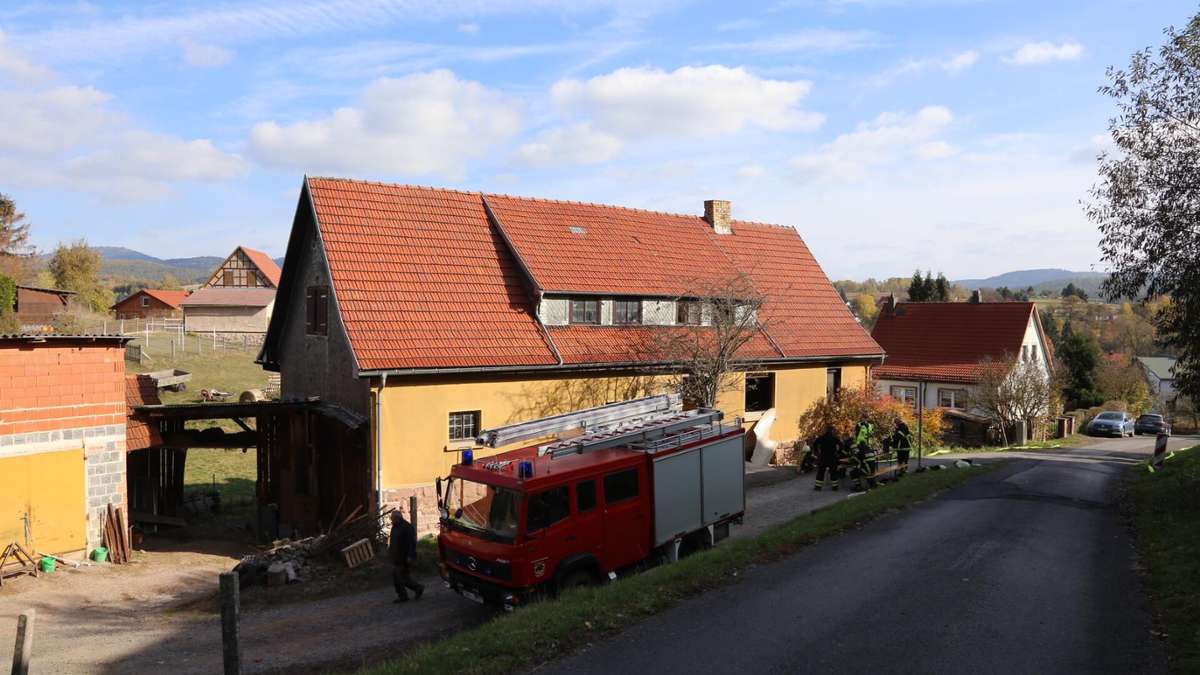 Schmalkalden: Rentner stirbt bei Wohnungsbrand in Viernau