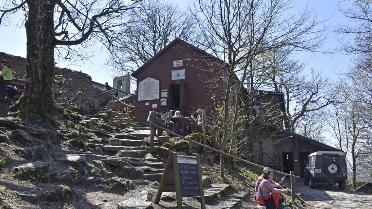 Milseburg-Wanderhütte: Klage bremst  Neubau aus