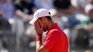Tennis: Besorgniserregend: Angeschlagener Djokovic verliert in Rom
