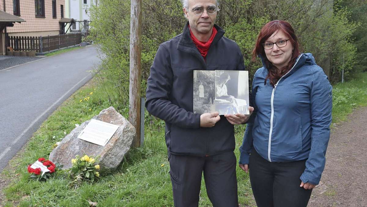 Gedenkstein enthüllt: Sie half Zwangsarbeitern in der  Nazi-Zeit