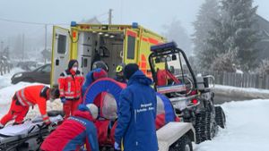Verletzte Wintersportler: Drei Einsätze für die Bergwacht