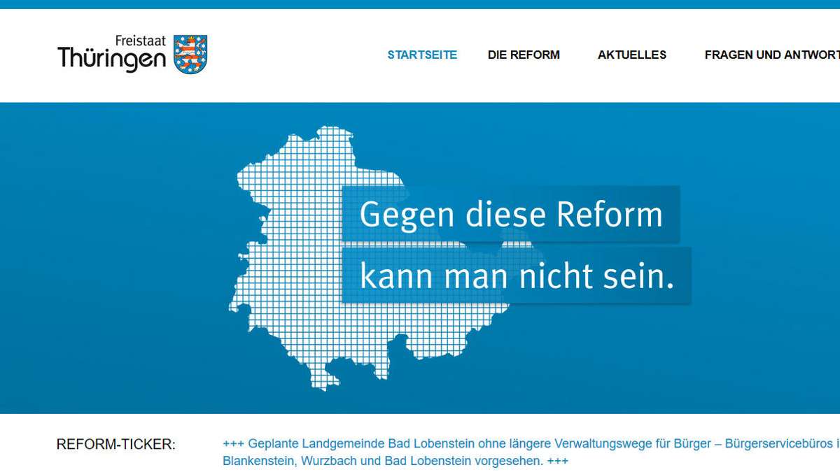 Thüringen: Keine Kreisreform - CDU fordert Ramelows Rücktritt - neue Qualität