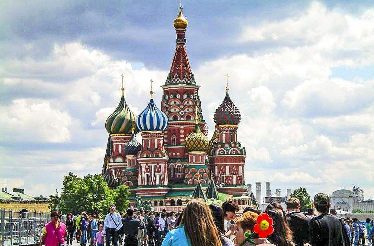 Unvergessen bleibt den Schülern ihr Aufenthalt in der prächtigen russischen Hauptstadt  Moskau. Foto: privat