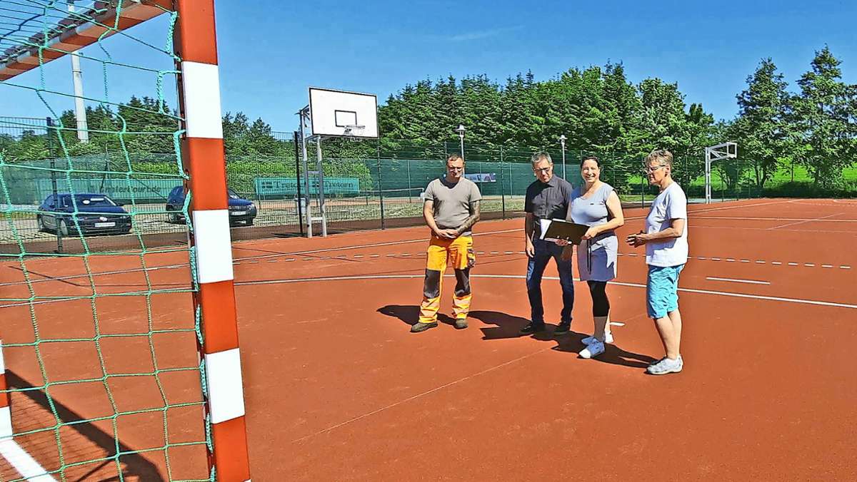 Sport- und Freizeitzentrum: Kleinsportanlage nun wieder fit für Freizeitsportler