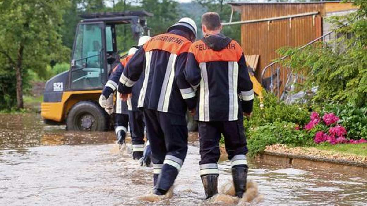 Hassberge: Hochwasser kehrt nach Unterfranken zurück
