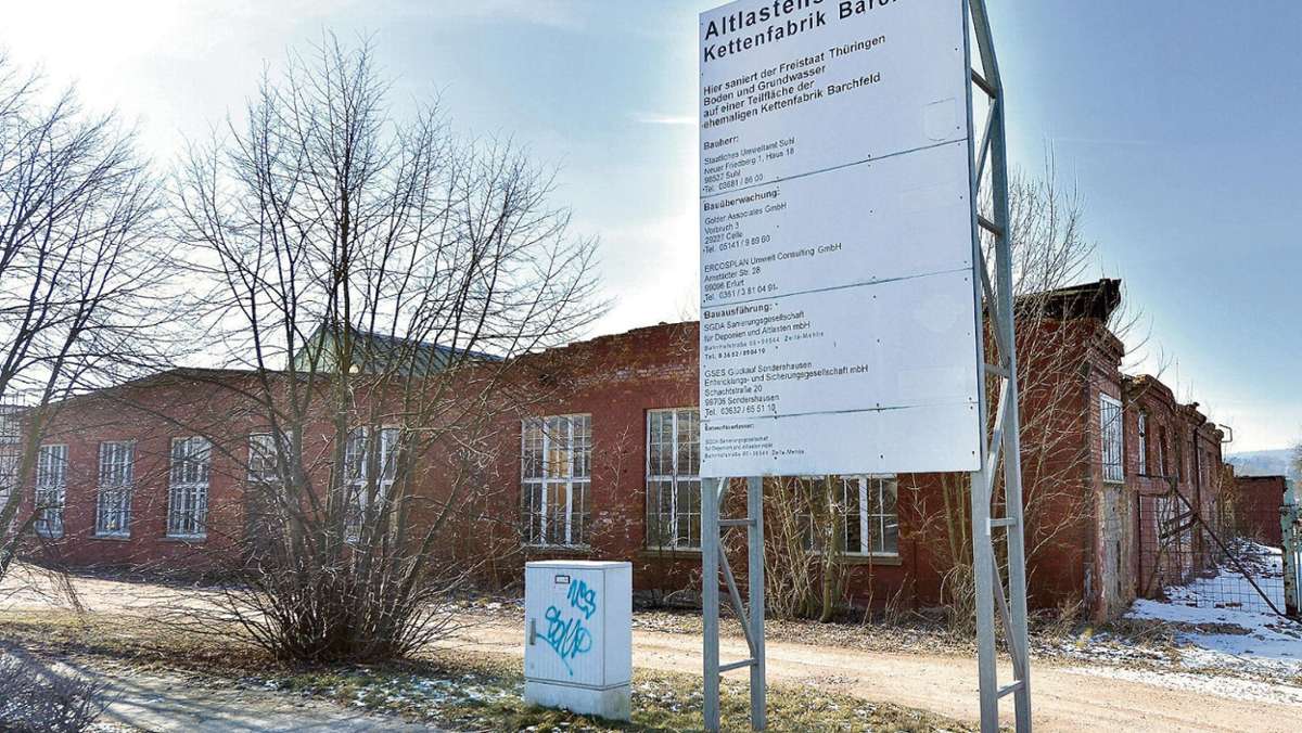 Thüringen: 788 DDR-Altlasten-Flächen - Sanierung bleibt Mammutaufgabe