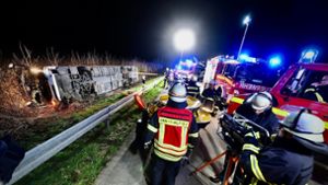 Unfälle: Erneut schweres Busunglück auf Autobahn: 22 Verletzte in NRW