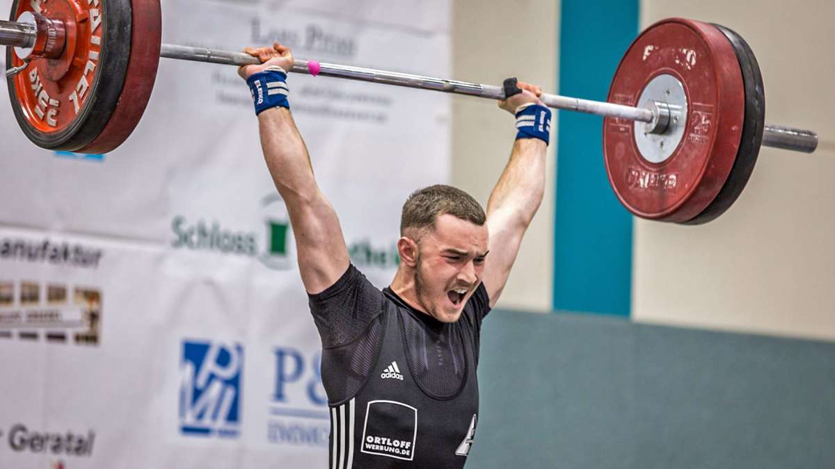 Gewichtheben, Deutsche Meisterschaft: Marc Pfeiffer steht wieder ganz oben