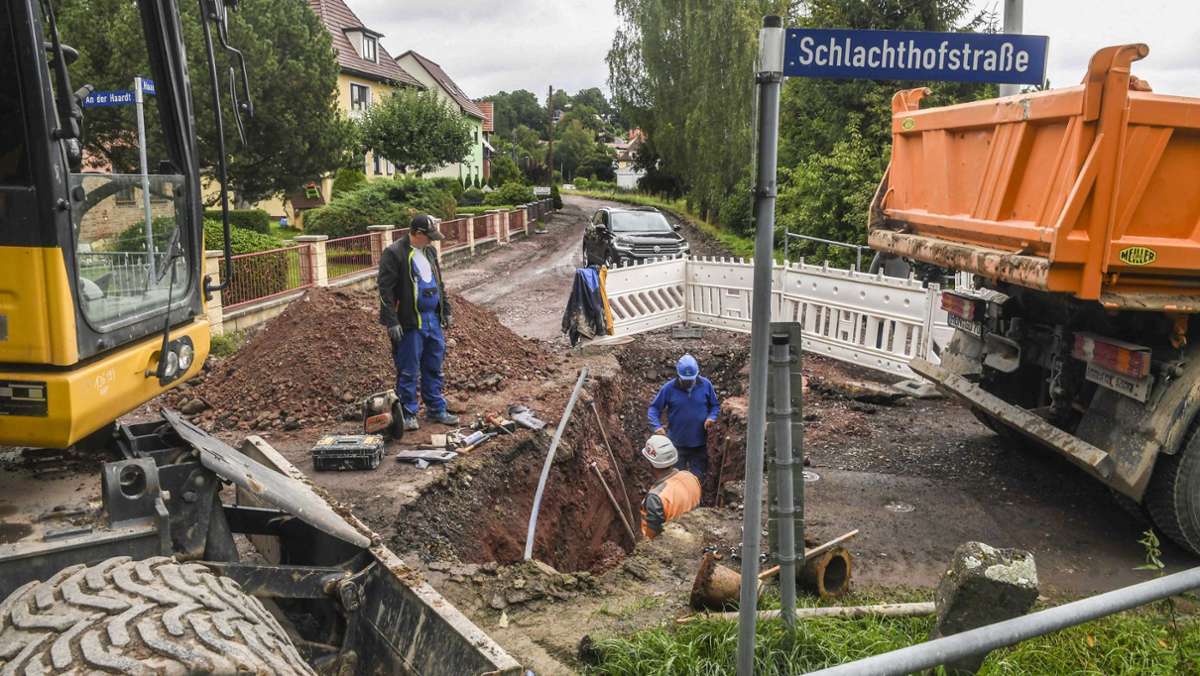 Schleusinger Haardstraße: Aus einem Problem wird eine neue Straße