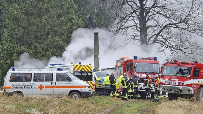 Bad Liebenstein: Einsatzreicher Tag für die Feuerwehrleute