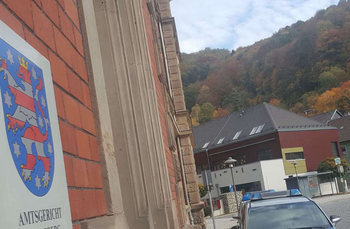Der Prozess fand vor dem Amtsgericht in Sonneberg statt. Foto: Beer