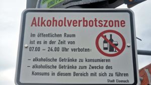 Eisenach: Bahnhofstraße wird Alkoholverbotszone