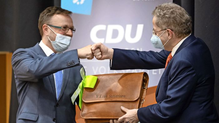Rechtskonservative Partei?: CDU-Kreischef widerspricht Maaßen