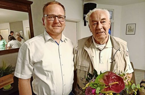 Christian Storch ist neuer Vorsitzender des Fördervereins Altenstein. Nach 30 Jahren hat Horst Weinberg das Amt in jüngere Hände abgegeben. Foto: Förderverein