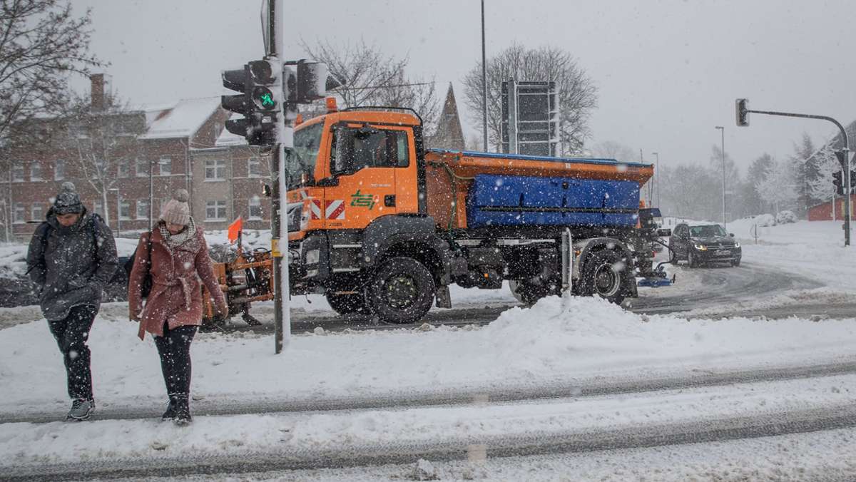 Ilmenau: Schneeräumung: Noch keine  Einbahnstraßen geplant